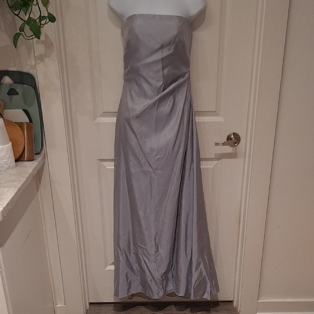 Vera Wang Strapless Bridesmaid Dress